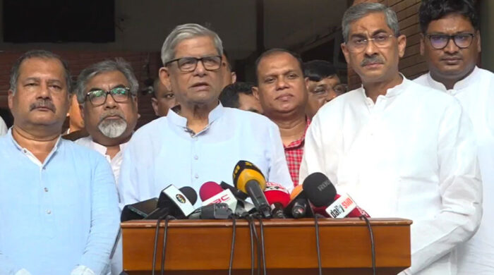 মির্জা ফখরুল জানালেন নির্বাচনের সময়সংক্রান্ত সিদ্ধান্ত