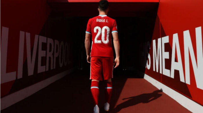 লিভারপুলের জন্য স্মরণীয় এক অধ্যায়: দিয়েগো জোটার ২০ নম্বর জার্সি চিরস্থায়ী অবসরে