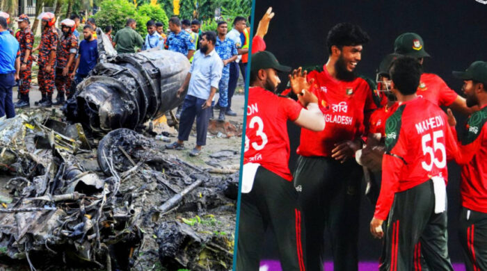 দুর্যোগের শোককে শক্তিতে রূপান্তর: বিমান দুর্ঘটনায় নিহতদের স্মরণে টাইগারদের সিরিজ জয় উৎসর্গ