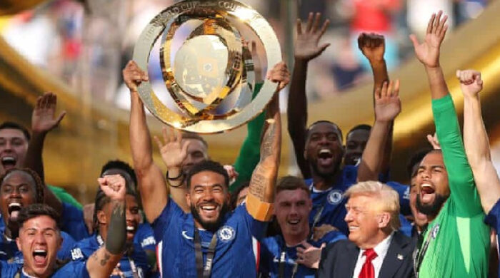 পিএসজিকে বিধ্বস্ত করে ক্লাব বিশ্বকাপের মুকুট চেলসির মাথায়