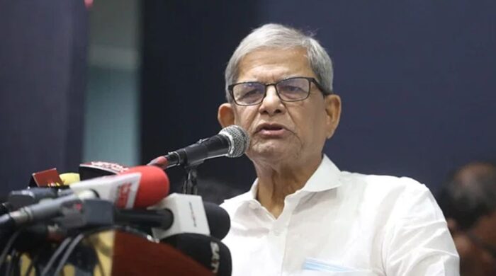 মির্জা ফখরুলের সঙ্গে আইআরআই প্রতিনিধি দলের বৈঠক