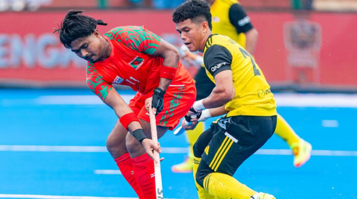 প্রথম ম্যাচে মালয়েশিয়ার কাছে হারল বাংলাদেশ