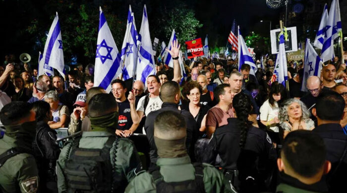 নিউইয়র্কে নেতানিয়াহুর আগমনে ইসরাইলবিরোধী বিক্ষোভ