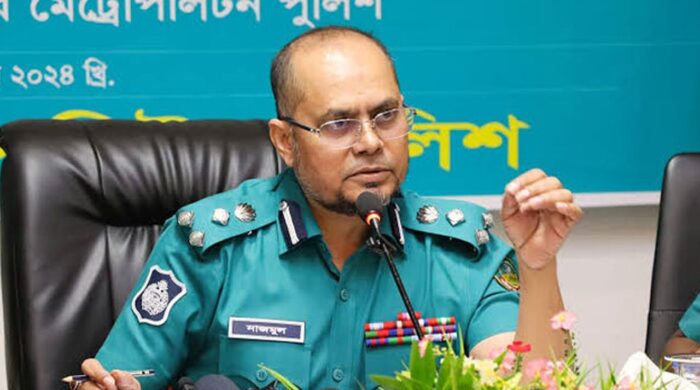 পুলিশের কমিশনার ড. নাজমুল করিম খান প্রত্যাহার
