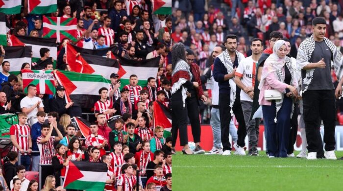 ফিলিস্তিনের পাশে দাঁড়াল স্প্যানিশ ক্লাব, মাঠেই দিল বিরল সম্মাননা