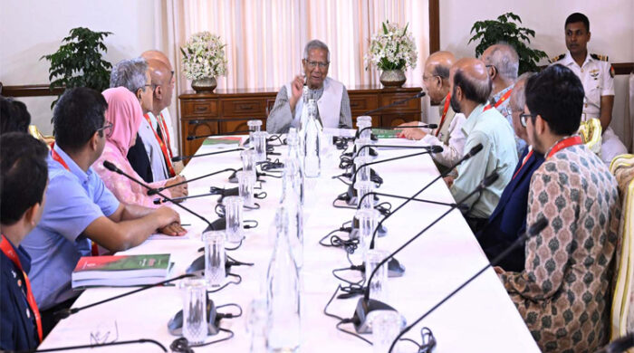 “জাতীয় সংবিধান সংস্কারের রোডম্যাপে নতুন অধ্যায়: সুপারিশপত্র প্রধান উপদেষ্টার হাতে”