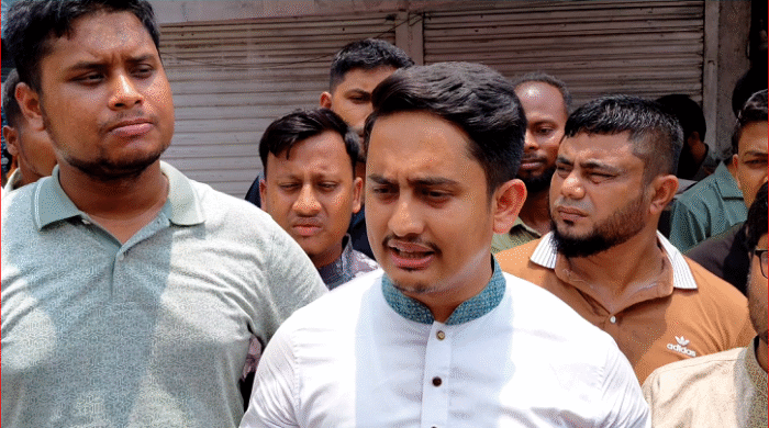 “আমরা শাপলা চেয়েছি, শাপলা আমাদের দিতে হবে'' আদায় করে নিবো -সারজিস আলম