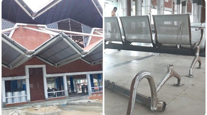তিন বছরেই জরাজীর্ণ সিলেটের আধুনিক বাস টার্মিনাল