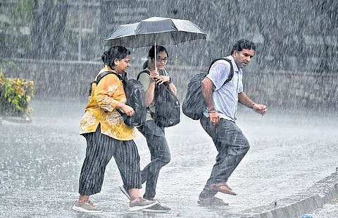 দক্ষিণে কমে উত্তরাঞ্চলে বেড়েছে বৃষ্টি