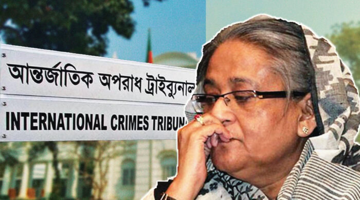 হাসিনার রায় শুনতে বিশ্বসচেতনতা ট্রাইব্যুনালে