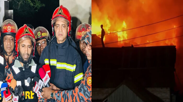 কড়াইল বস্তিতে ভয়াবহ অগ্নিকাণ্ড, ১৫০০ ঘর পুড়ে ছাই