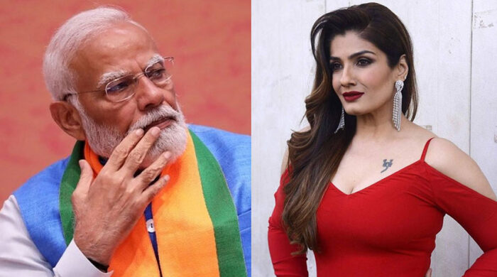 রাভিনা ট্যান্ডন অভিনয় করবেন মোদির জীবনীচিত্রে