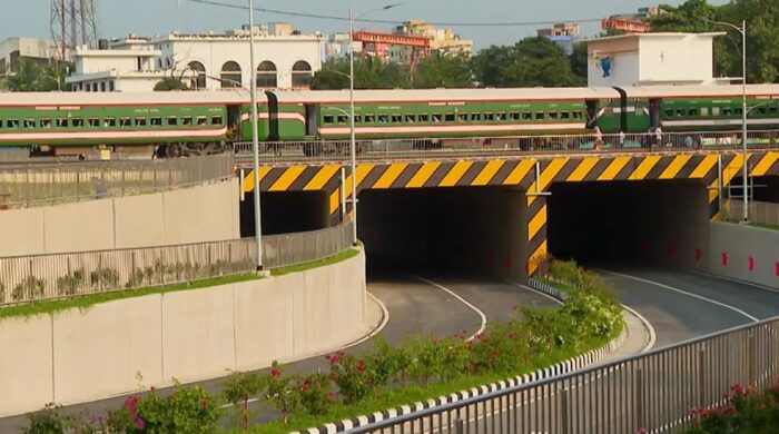 টিটিপাড়ায় ৬ লেনের রেলওয়ে আন্ডারপাস চালু: দীর্ঘদিনের দুর্ভোগের অবসান