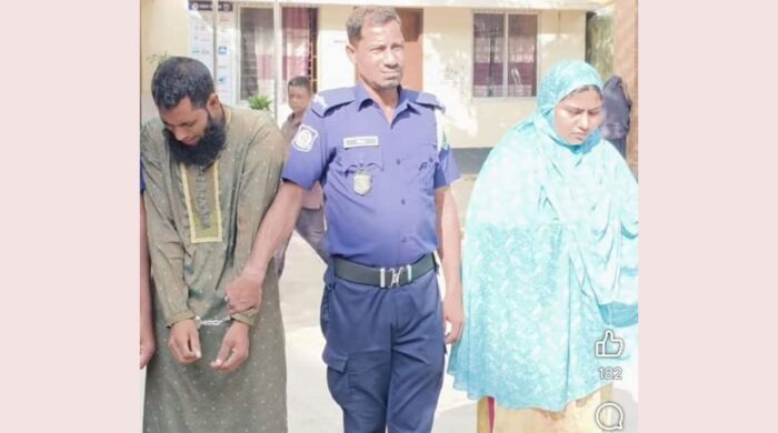 স্বামীর হত্যার ২৪ ঘণ্টার মধ্যে ধরা পড়লো দুইজন, স্ত্রীসহ আটক
