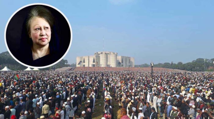 খালেদা জিয়ার জানাজায় জনসমুদ্র, সোশ্যাল মিডিয়ায় আবেগের ঢল