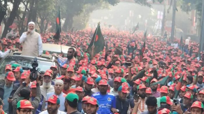 বিজয় দিবসে সাতকানিয়ায় যুবকদের অংশগ্রহণে জামায়াতের র‍্যালি