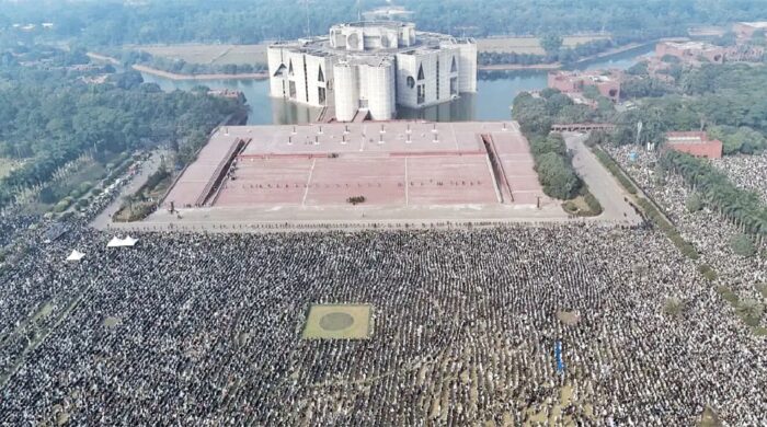 খালেদা জিয়ার জানাজা ইতিহাসিক