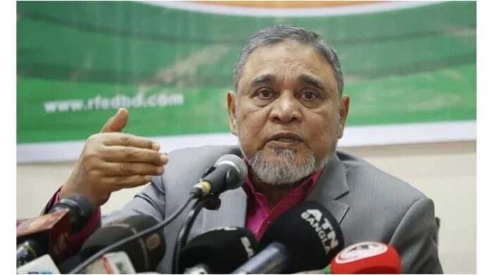 সিইসি এ এম এম নাসির উদ্দিন