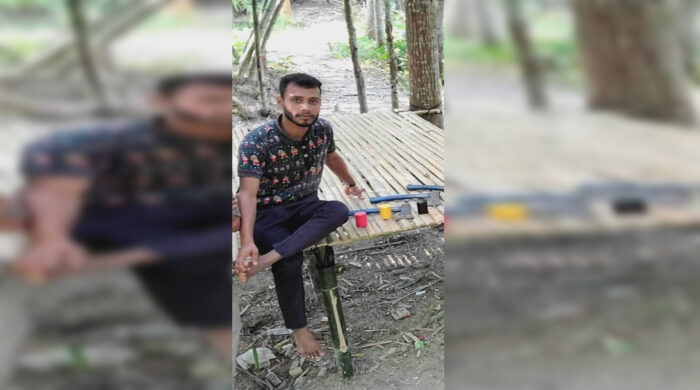 জাজিরায় ককটেল বিস্ফোরণে যুবক নিহত