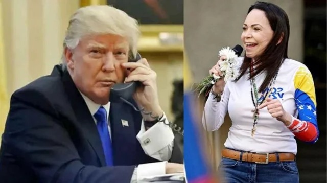 নোবেল ইস্যুতে মাচাদোকে উপেক্ষার অভিযোগ নাকচ ট্রাম্পের