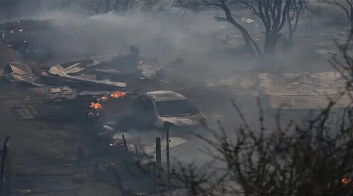 চিলির ভয়াবহ দাবানল পরিস্থিতি