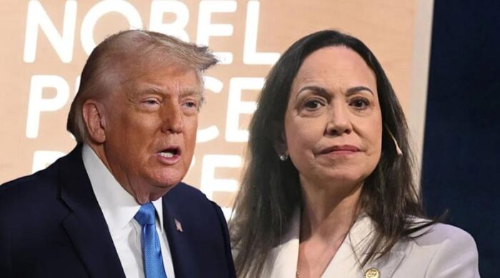 ট্রাম্প মাচাদোর বৈঠক ভেনেজুয়েলা