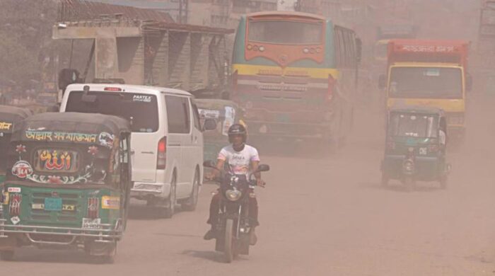 ঢাকার বায়ুদূষণ পরিস্থিতি আজ