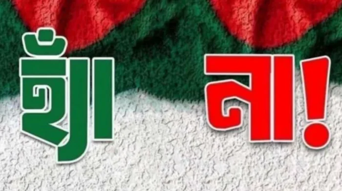 গণভোটে ৭৫.৩৪% ‘হ্যাঁ’