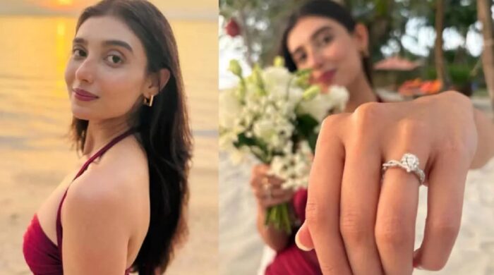 ভালোবাসার দিনে তানিয়ার রোমান্টিক বাগদান