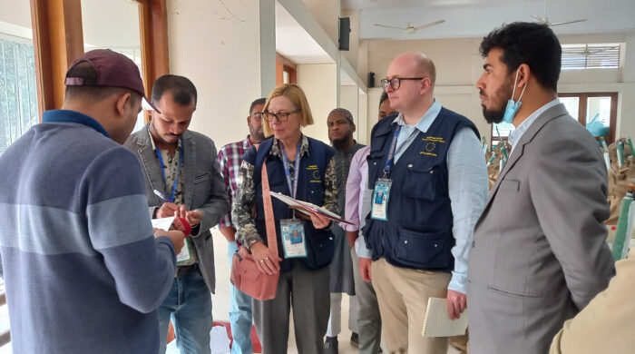 মাদারীপুরে নির্বাচনী পরিবেশ পর্যবেক্ষণে ইইউ প্রতিনিধি দল