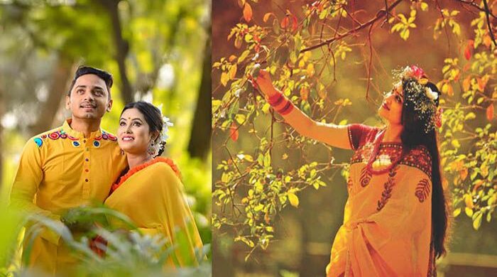 বসন্ত ও ভালোবাসায় রঙিন শোবিজ তারকারা