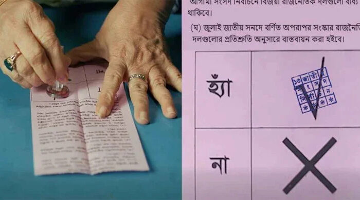 গণভোটে ‘হ্যাঁ’ জয়, সংস্কারের দ্বার উন্মুক্ত