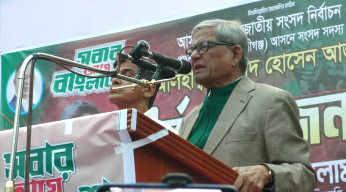 ৩০ কেন্দ্রের ফলাফলে মির্জা ফখরুল এগিয়ে