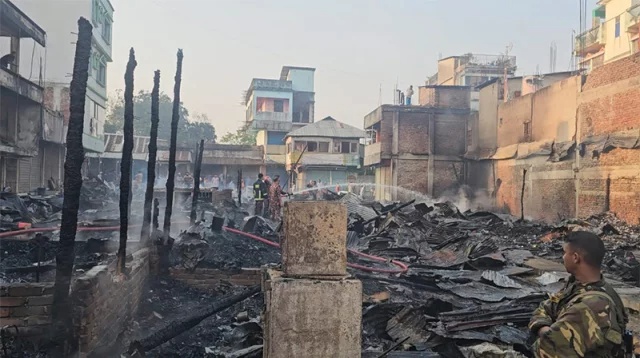খাগড়াছড়ি বোয়ালখালী বাজার আগুন