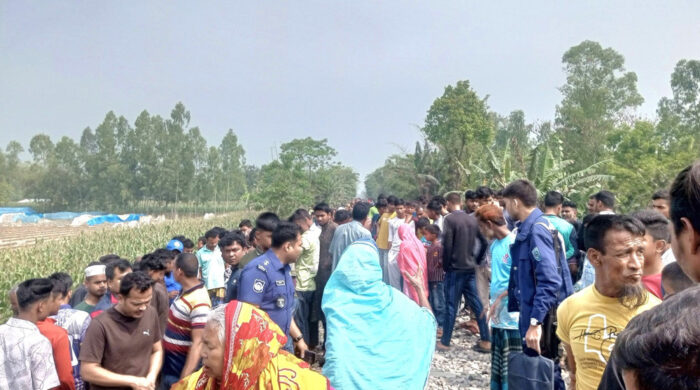 কমলগঞ্জ ট্রেন দুর্ঘটনা যুবক মৃত্যু
