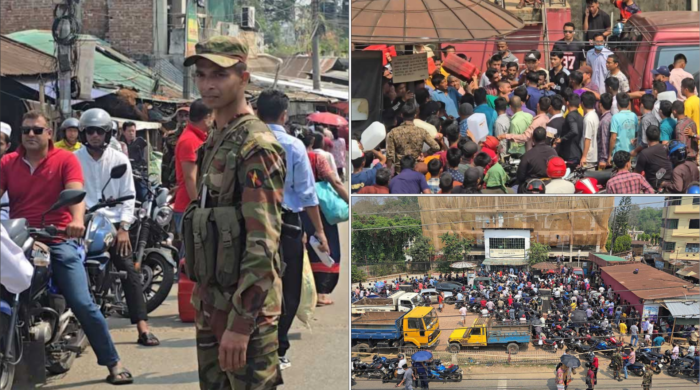 রাঙ্গামাটি জ্বালানি সংকট সেনা মোতায়েন