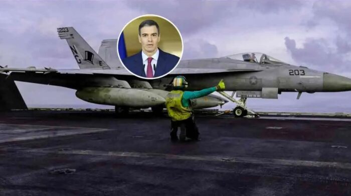 স্পেন আকাশসীমা মার্কিন বিমান