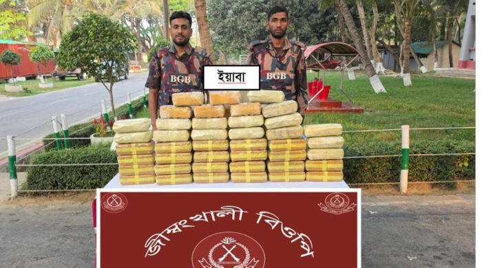 টেকনাফ বিজিবি ইয়াবা উদ্ধার