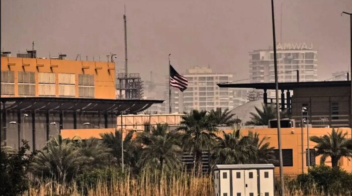 বাগদাদে মার্কিন দূতাবাসে ড্রোন হামলা