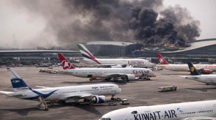 কুয়েত বিমানবন্দরে ড্রোন হামলা, বাড়ছে উত্তেজনা