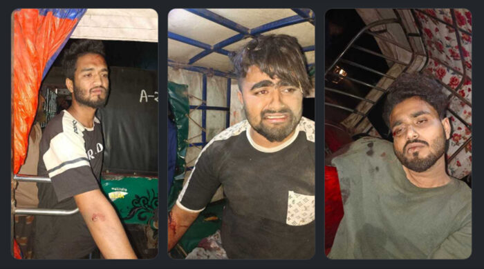 যশোরে অস্ত্রসহ তিন সন্ত্রাসী আটক, জনতার হাতে গণপিটুনি