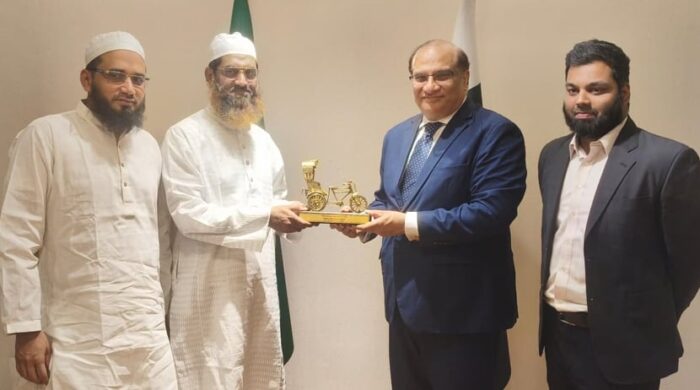 পাকিস্তান হাইকমিশনে খেলাফত মজলিসের বৈঠক