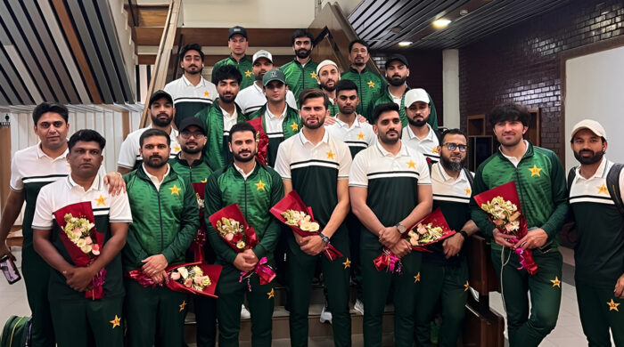 পাকিস্তান ক্রিকেট দল ঢাকায় পৌঁছেছে