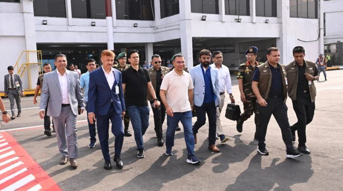 কাহারোল খাল খনন উদ্বোধন সফর