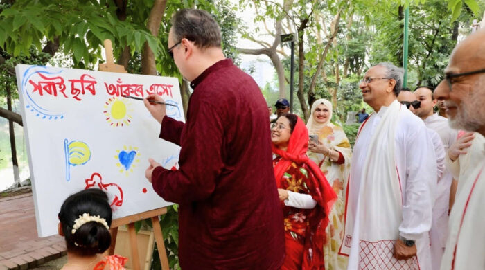 ঢাকায় পহেলা বৈশাখ উদযাপন