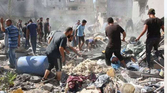 গাজায় ড্রোন হামলা নিহত