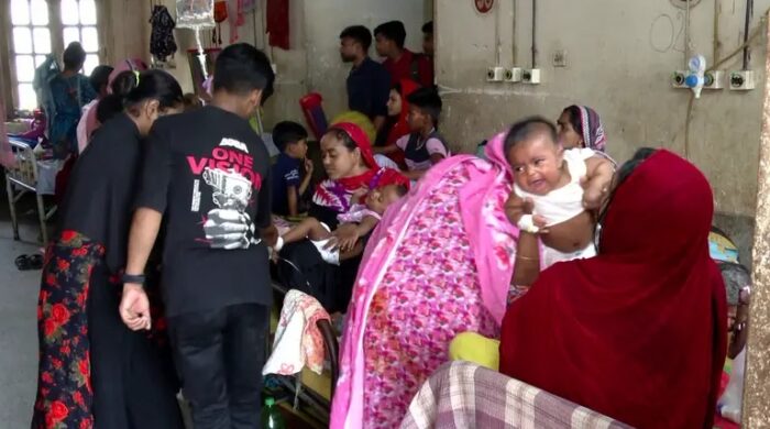 হাম আতঙ্কে হাসপাতালে বাড়ছে শিশু রোগী