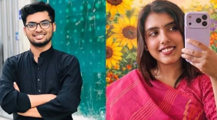 যুক্তরাষ্ট্রে হত্যার শিকার বাংলাদেশি শিক্ষার্থী নাহিদা সুলতানা বৃষ্টি এবং জামিল আহমেদ লিমন।