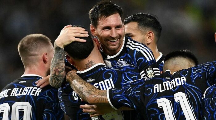 আর্জেন্টিনার দাপুটে জয় বিশ্বকাপ প্রস্তুতি ম্যাচ