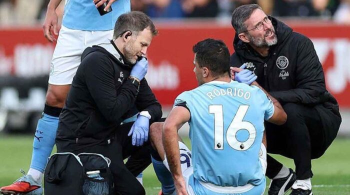 ইনজুরিতে রদ্রি, কঠিন ম্যাচের আগে ধাক্কা সিটিতে